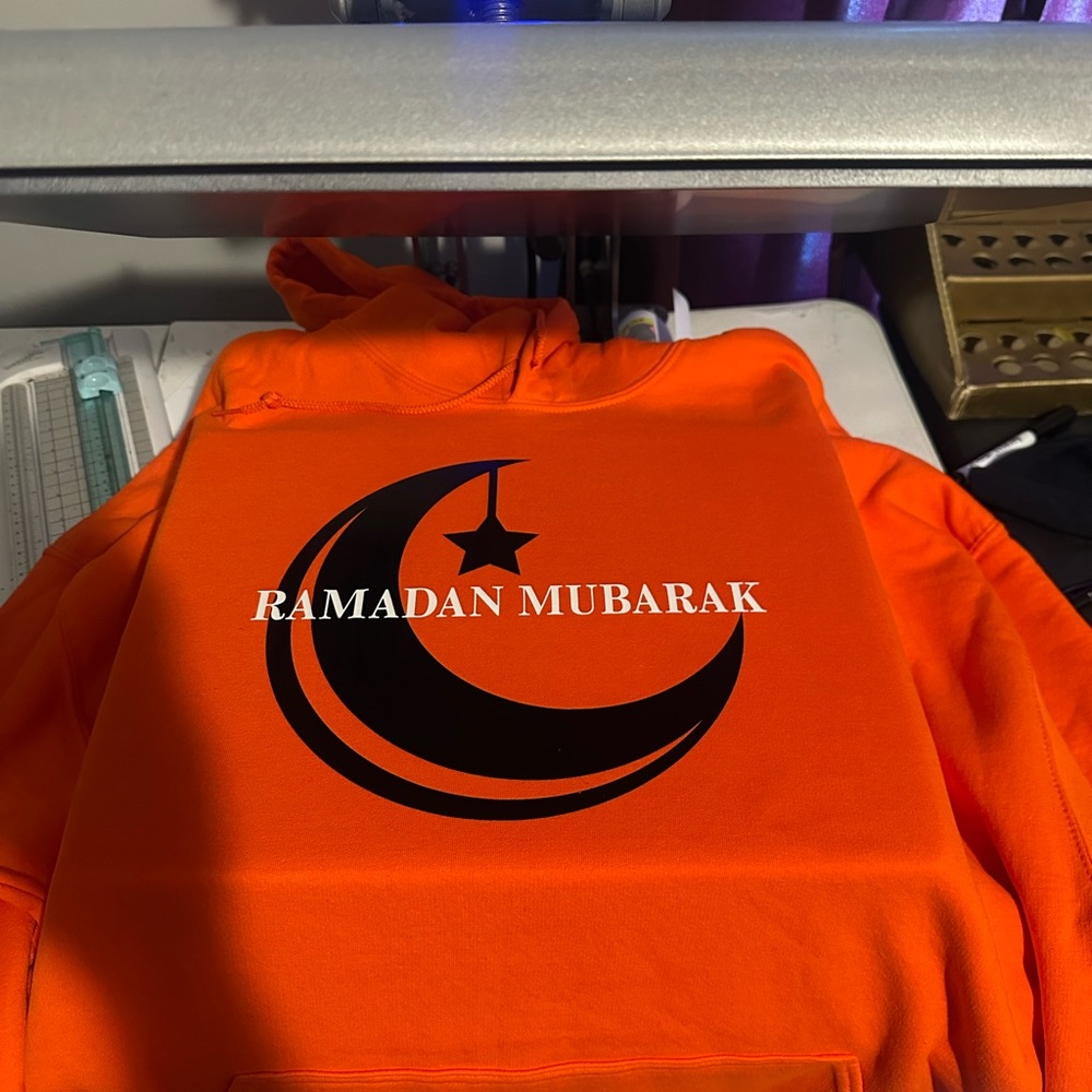 Ramadan Hoodie with Crescent Design